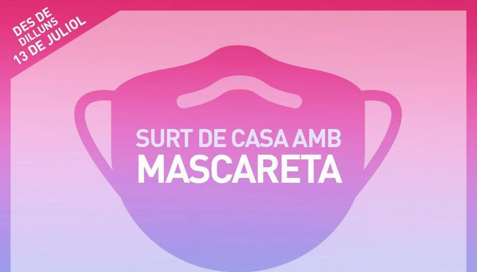 Surt de casa amb mascareta