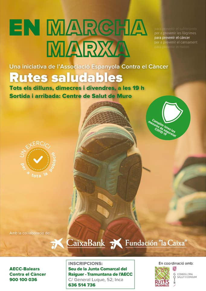 Rutes saludables: posa't en marxa!