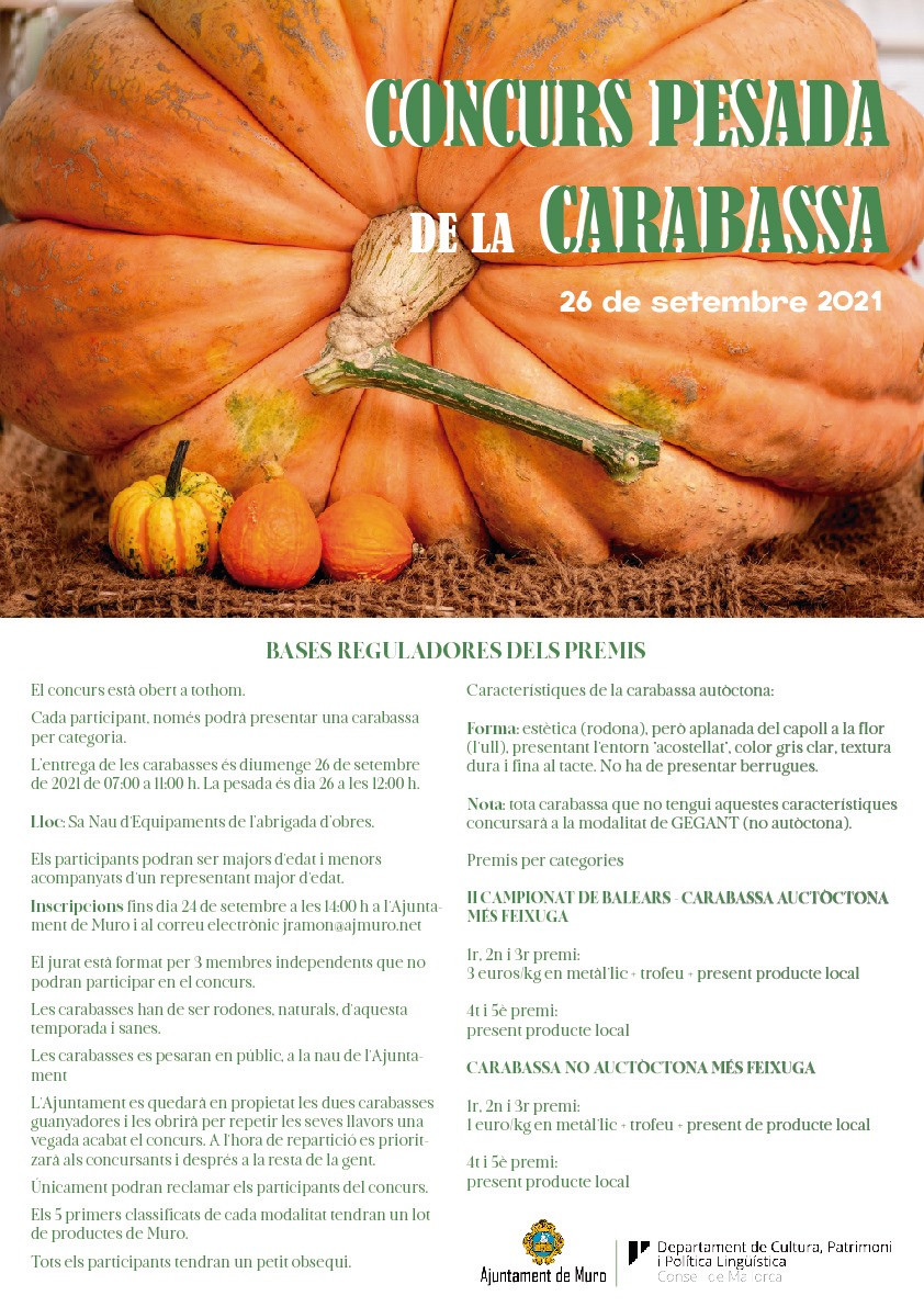 Concurs de pesada de la carabassa