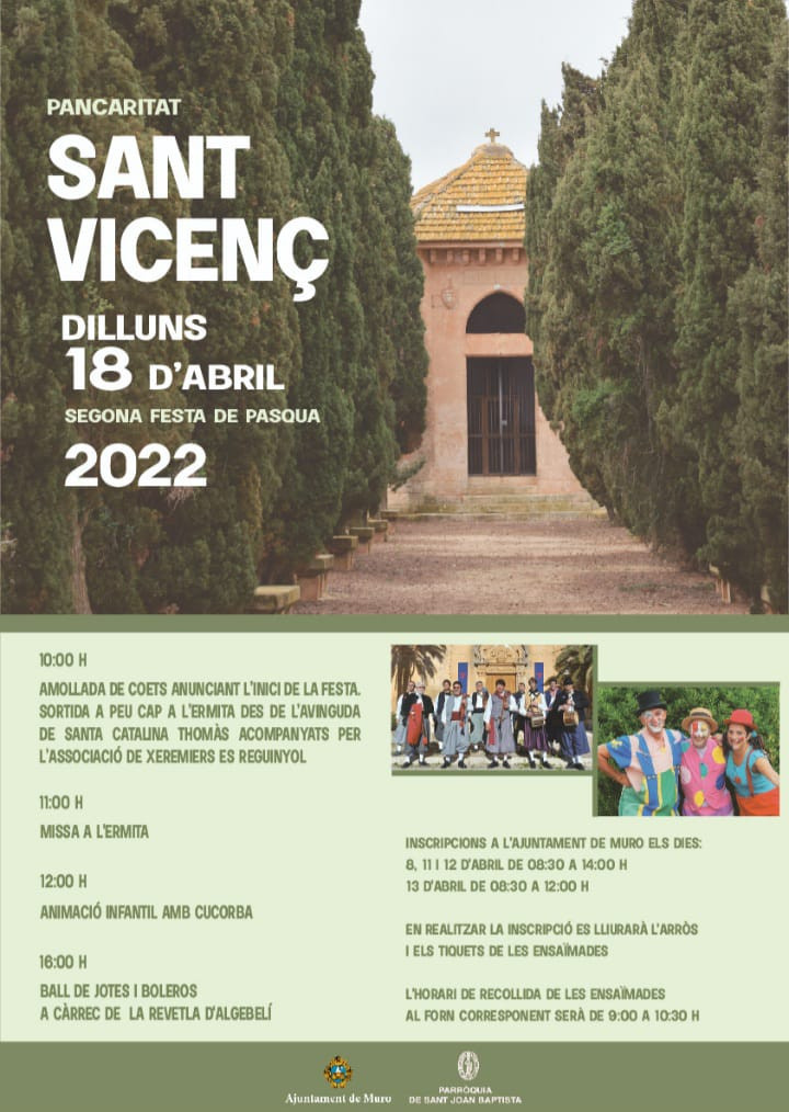 CARTELL SANT CICENÇ 2022