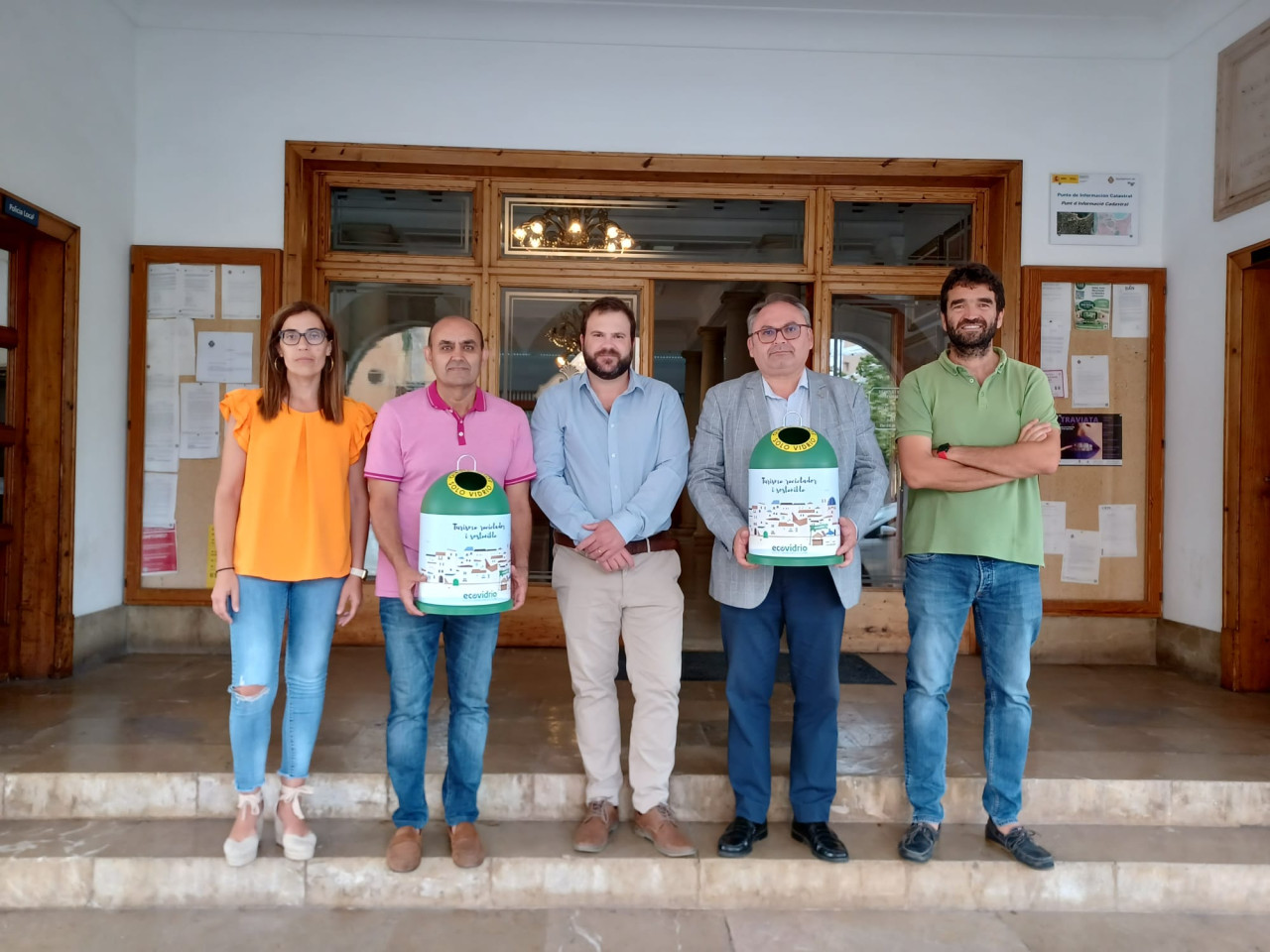 BANDERES VERDES ECOVIDRIO