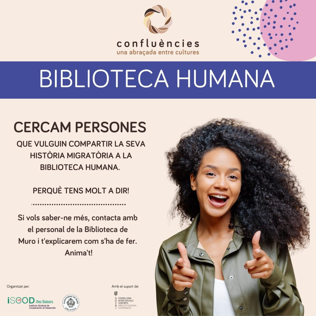 Vols formar part de la biblioteca humana i contar la teva història?