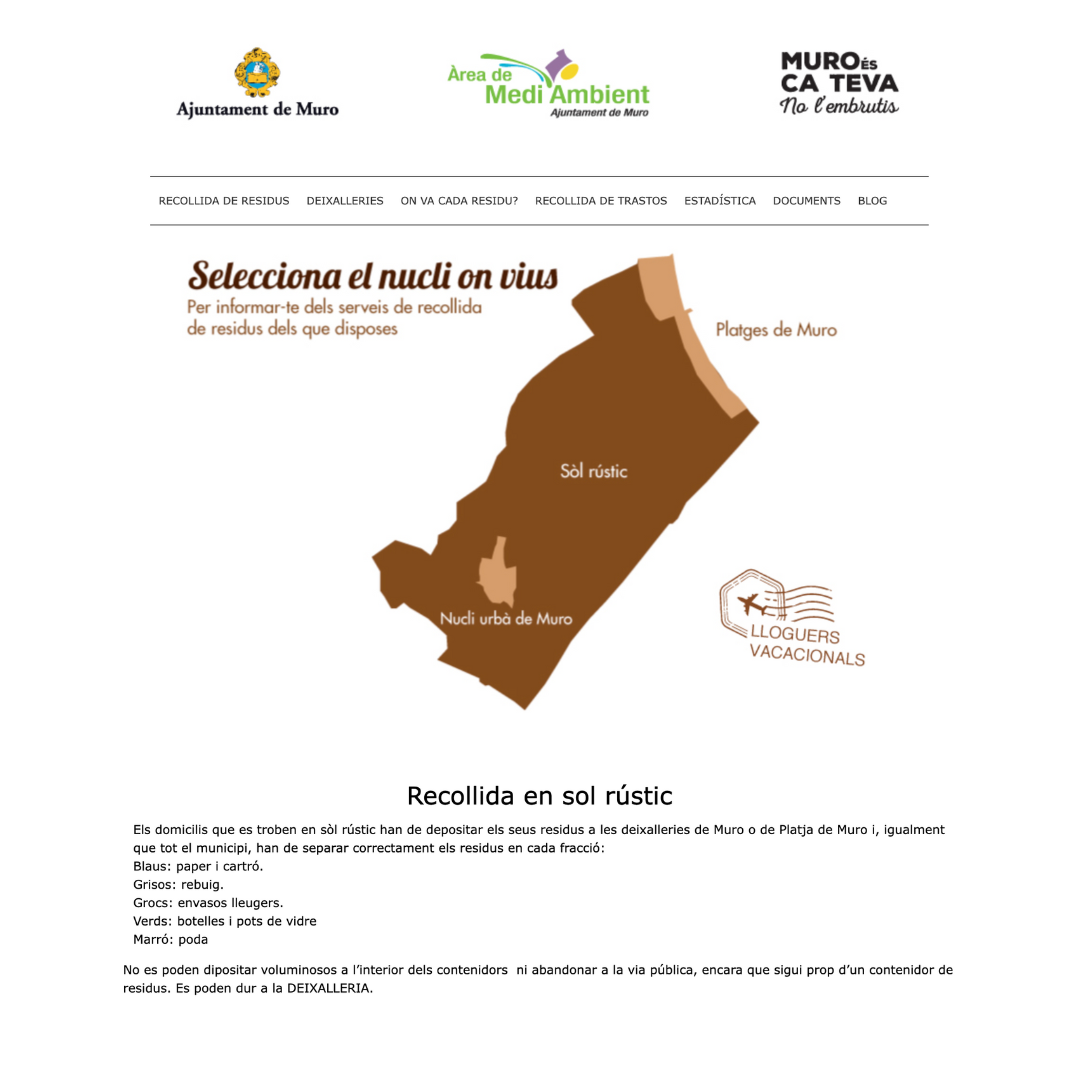 Serveis de recollida de residus