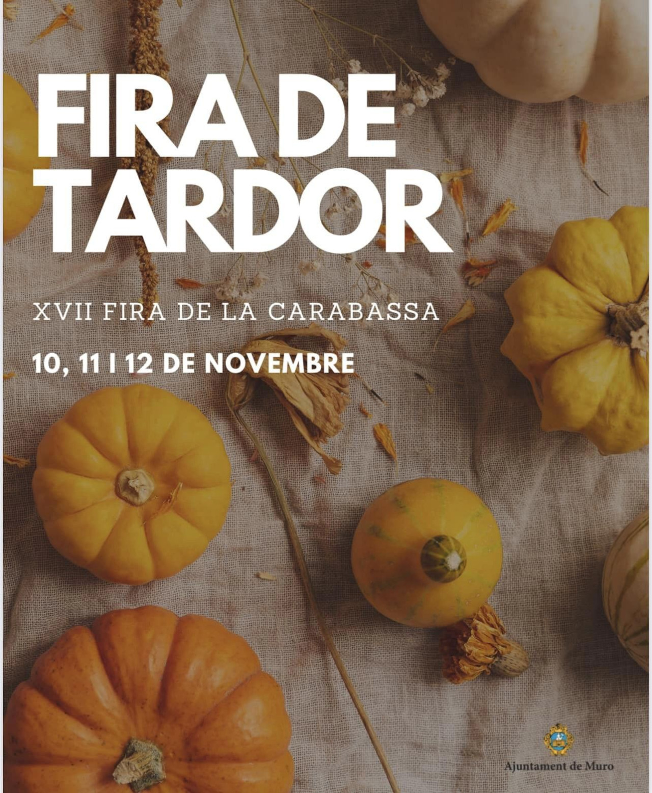 Taller decoració centres de taula amb carabasses