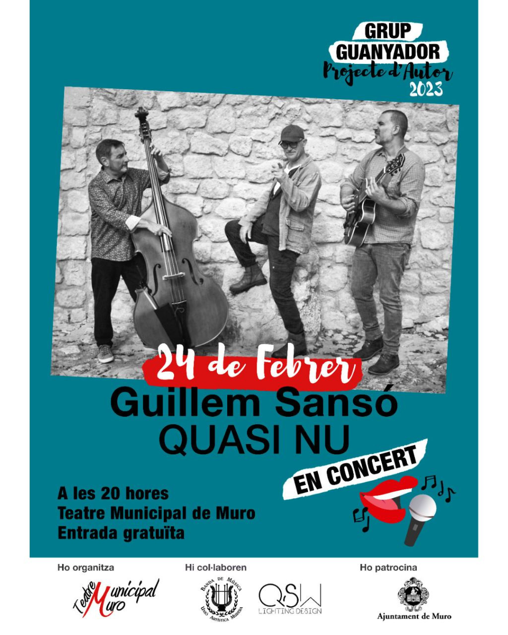Guillem Sansó QUASI NU en concert! 
