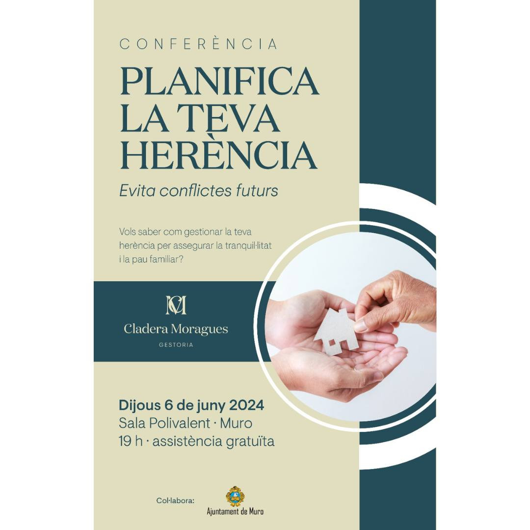Conferència planifica la teva herència