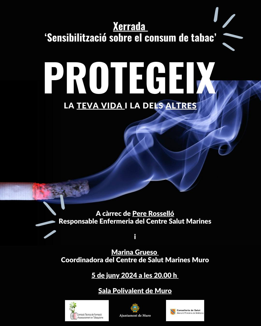 Xerrada 'Sensibilització sobre el consum de tabac' 