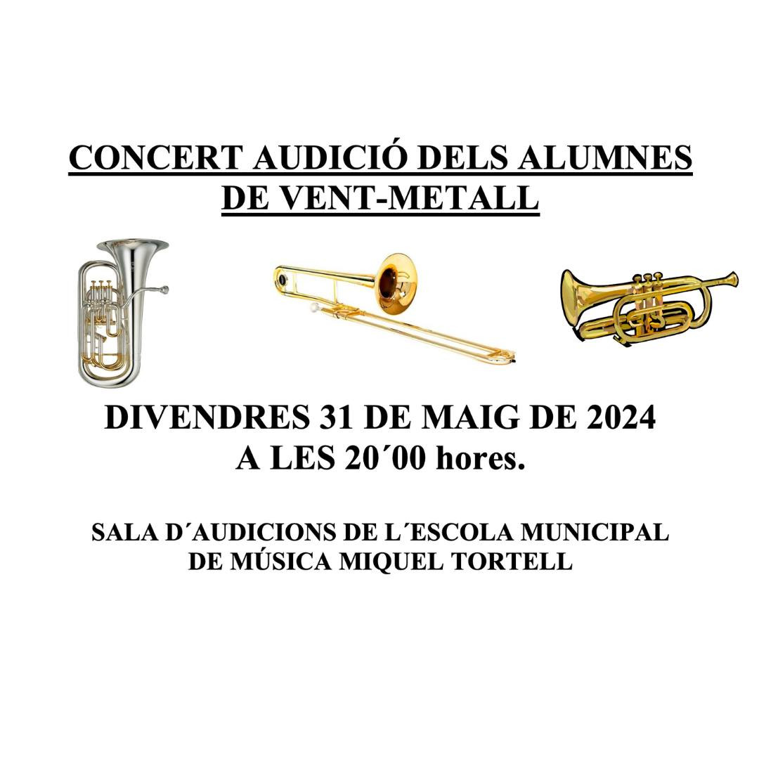 Concert audició dels alumnes de vent-metall