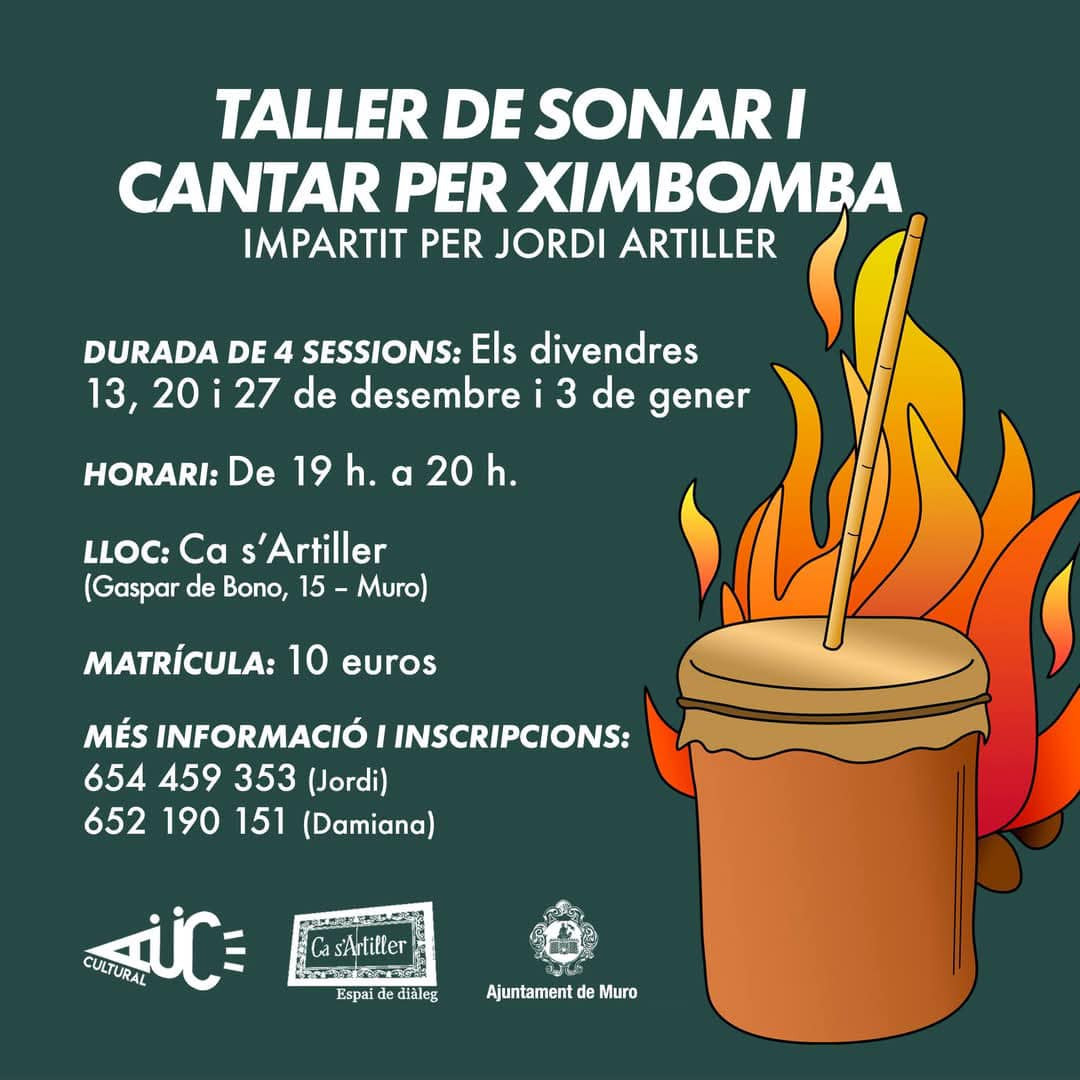 Taller de sonar i cantar per ximbomba 