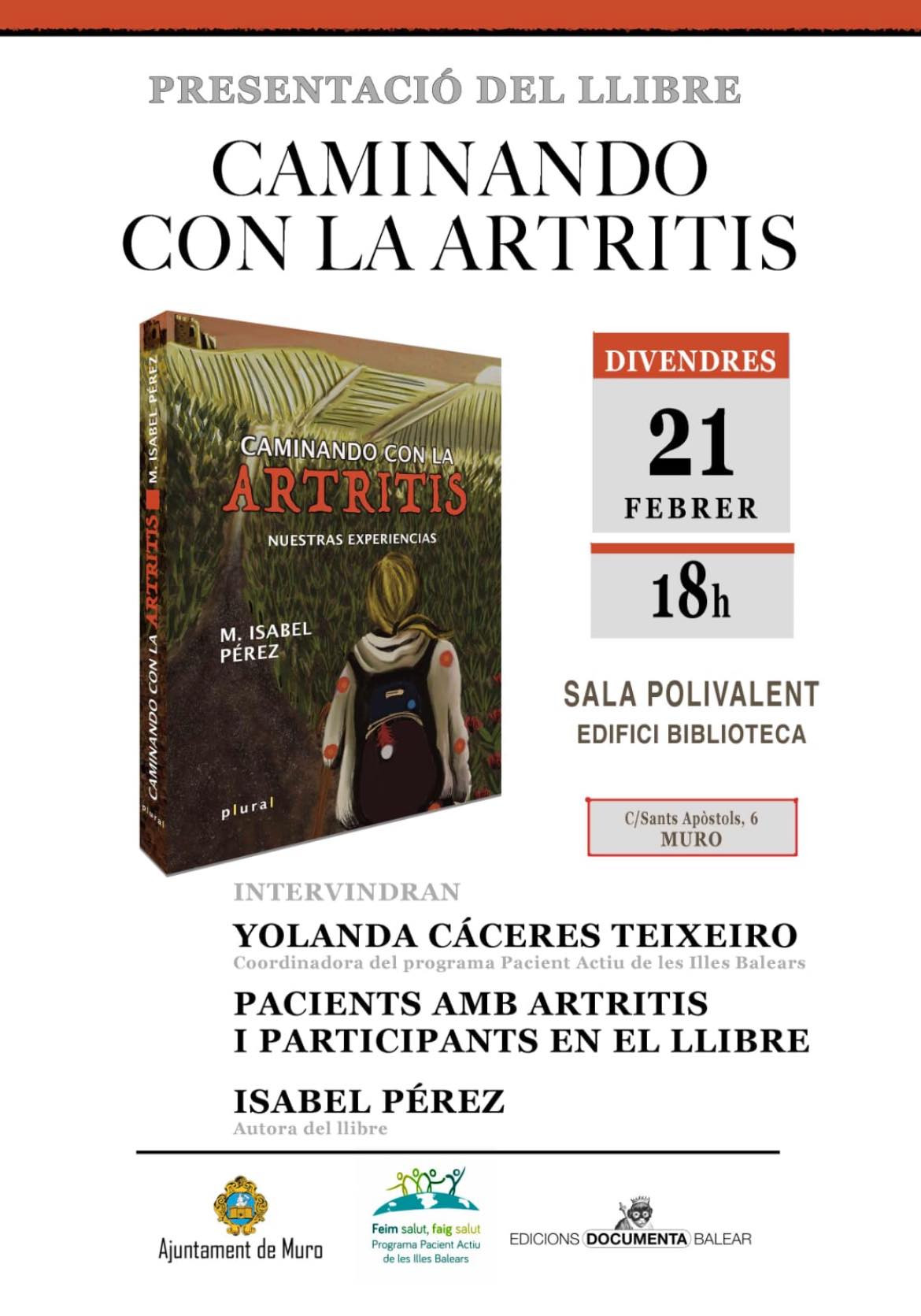 Presentació del llibre ‘Caminando con la artritis’
