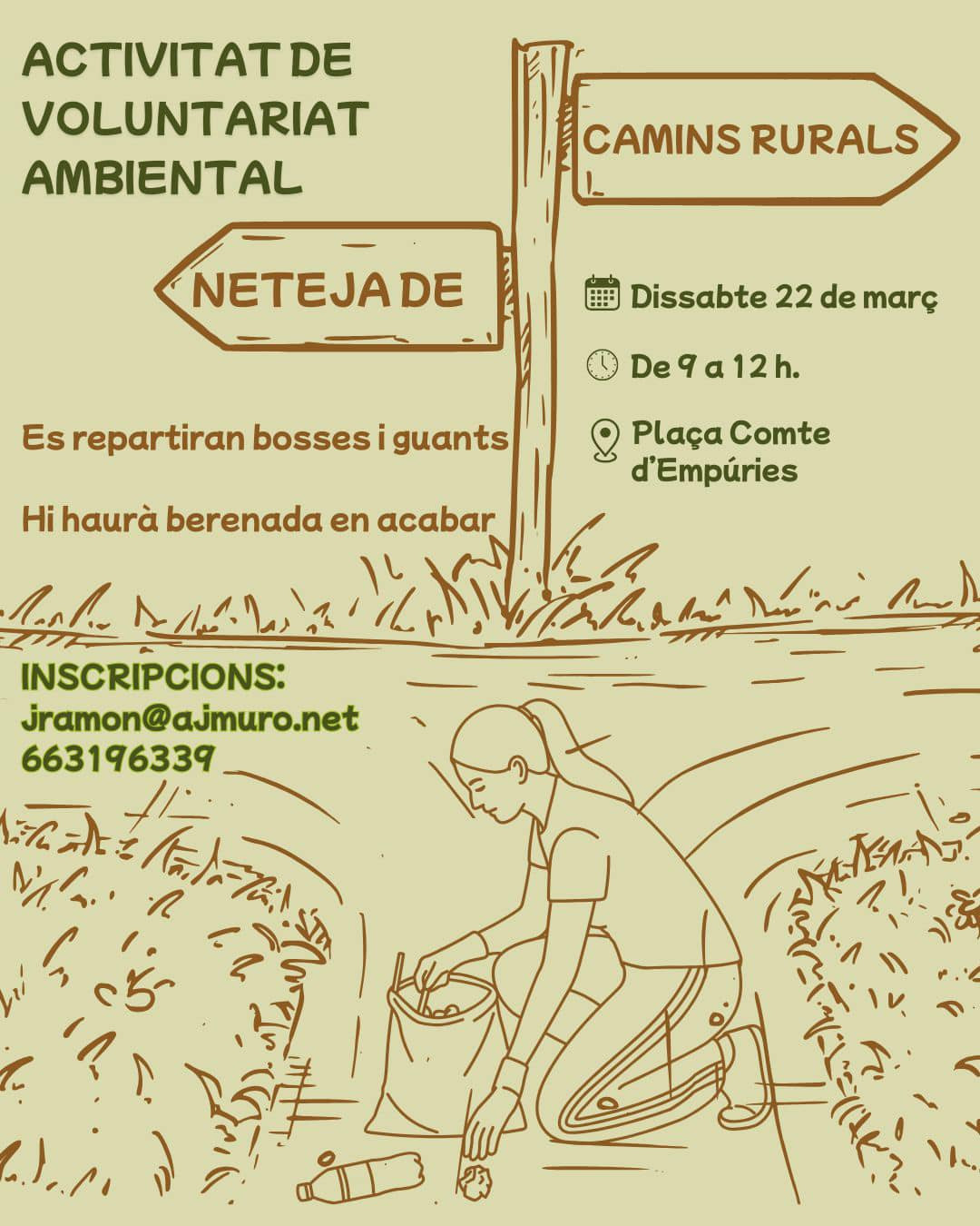 Neteja de camins rurals