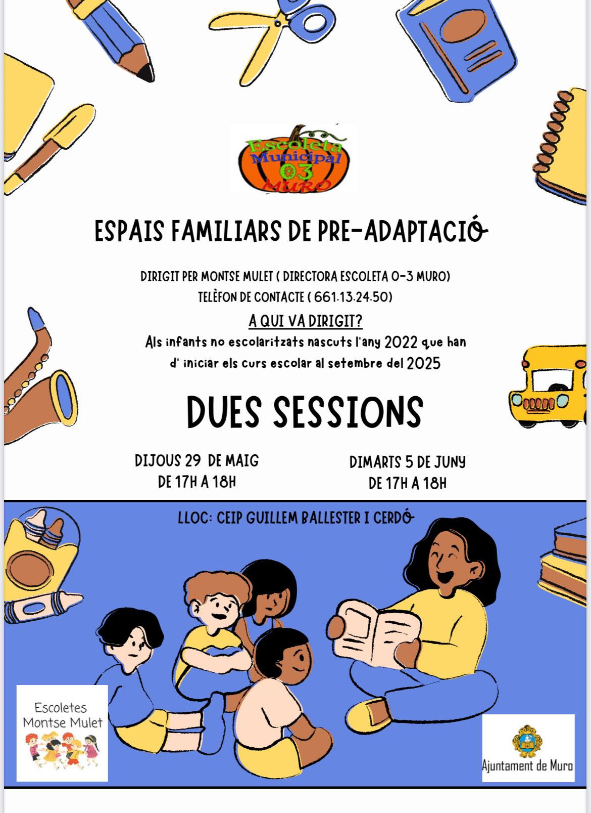 Espais familiars de pre-adaptació