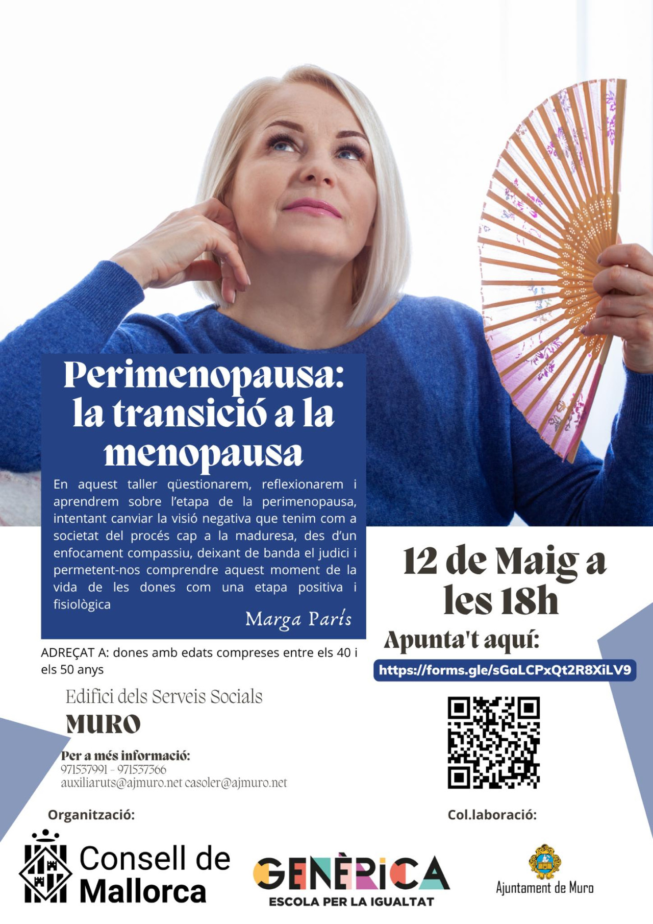 Taller “Perimenopausa: la transició a la menopausa”