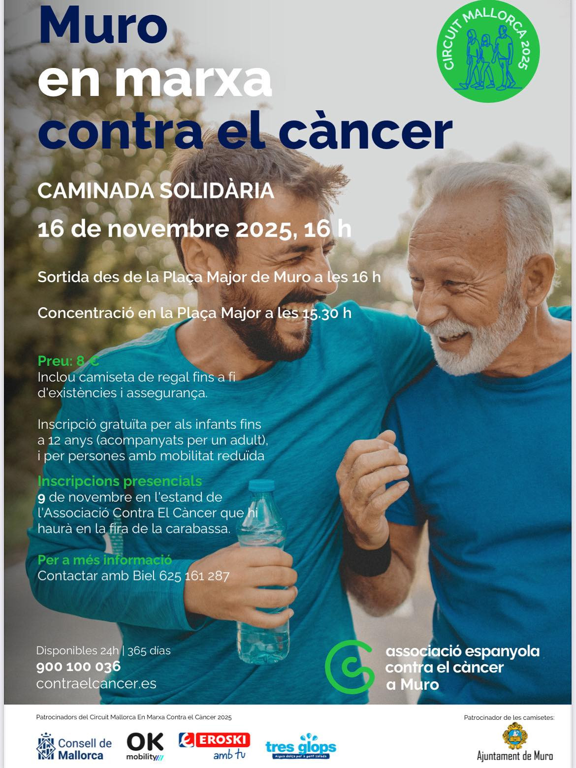 Muro en marxa contra el càncer 