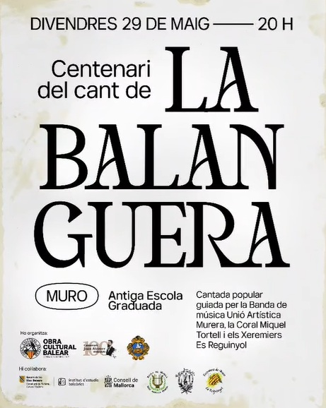 Muro cantarà La Balanguera
