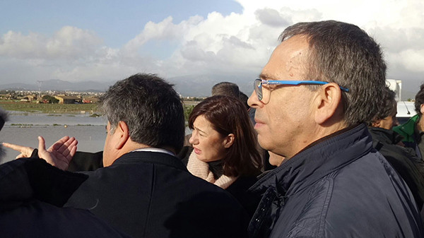 Visita de la presidenta Armengol a les zones inundades