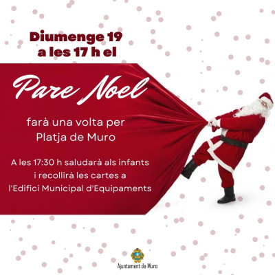 Pare Noel Platja de Muro