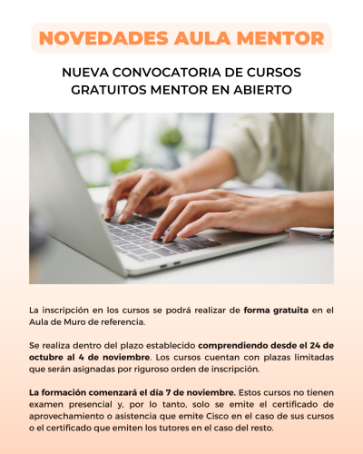 NOVEDADES AULA MENTOR
