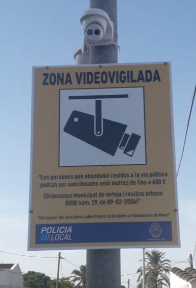 CÀMERA VIGILÀNCIA PUNT VERD
