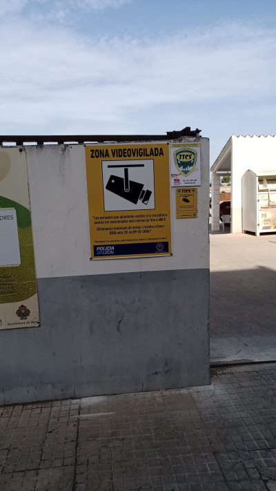 CÀMERA VIGILÀNCIA PUNT VERD