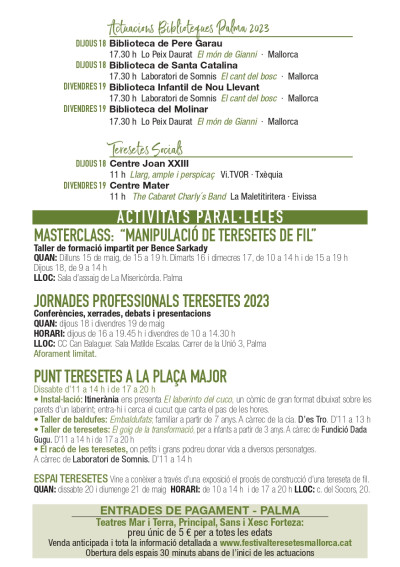 TEATRE DE TERESETES 