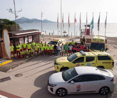 PLATJA DE MURO REVALIDA LA BANDERA BLAVA