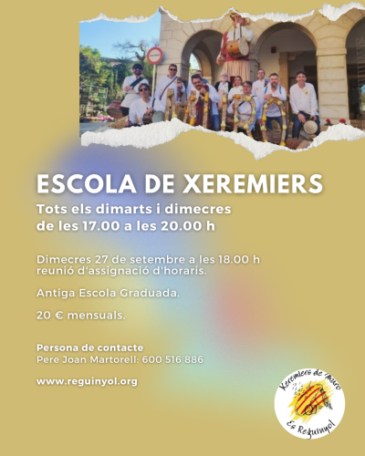 ESCOLA DE XEREMIERS