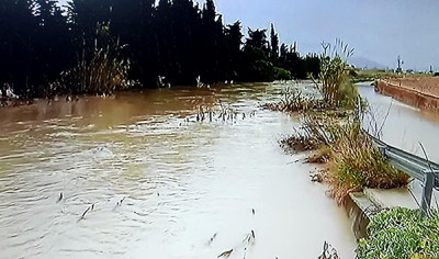 Efectes del temporal a Muro