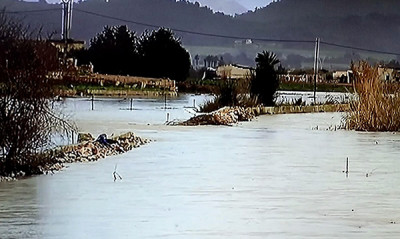 Efectes del temporal a Muro