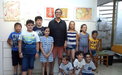Inauguració exposició alumnes de pintura	
