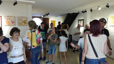 Inauguració exposició alumnes de pintura	