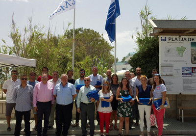 Platja de Muro escenari de l'entrega de les Banderes Blaves de Mallorca