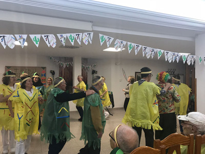 Carnaval a la Residència Reina Sofia de Muro	