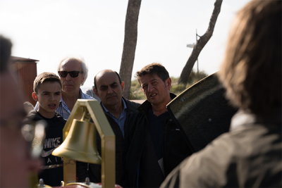 Presenten a Platja de Muro el primer tren turístic amb gas natural d'Europa