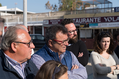 Presenten a Platja de Muro el primer tren turístic amb gas natural d'Europa