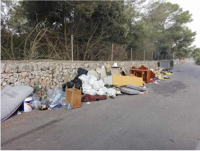 L'Ajuntament de Muro vigila les zones d'aportació de residus ubicades en sòl rústic a través d'una empresa especialitzada