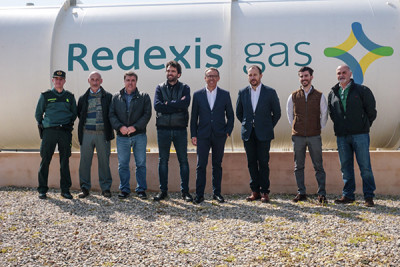 Redexis Gas inaugura en Muro una nueva planta que suministrará gas natural a 7.000 habitantes del núcleo urbano