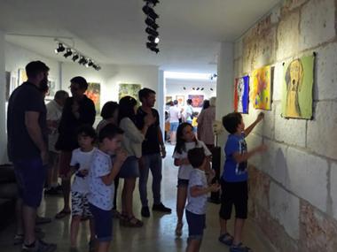 Inauguració exposició alumnes de pintura	