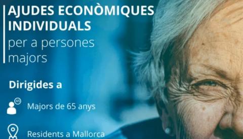 Ajudes econòmiques individuals a persones majors de l'Institut Mallorquí d'afers socials per a l'any 2022